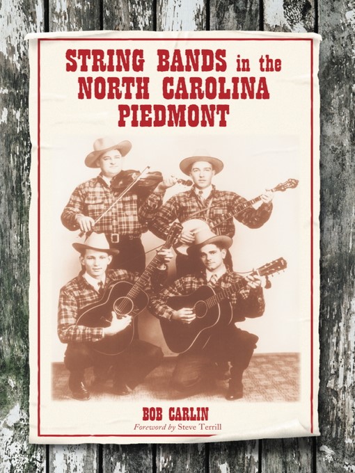 Title details for String Bands in the North Carolina Piedmont by Bob Carlin - Available